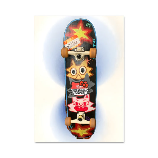 Poster Skate & Cat