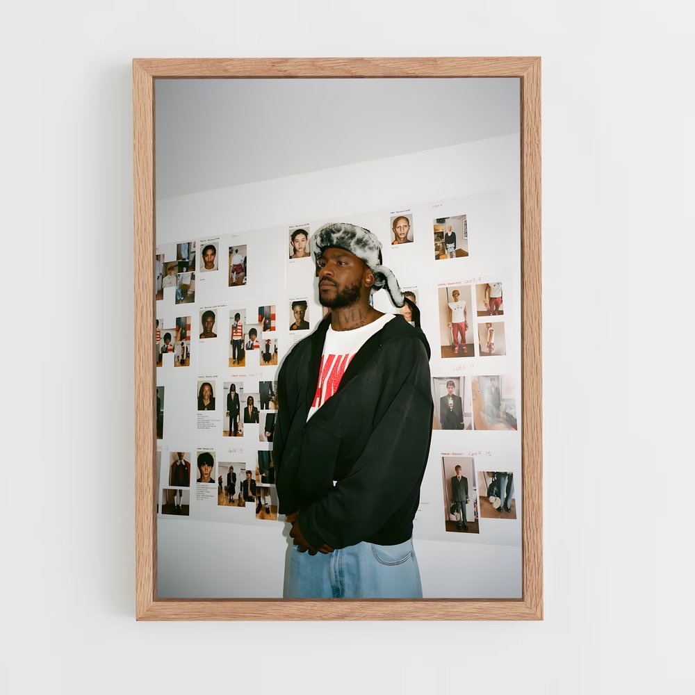 ap-skepta-1 cadre Bois clair
