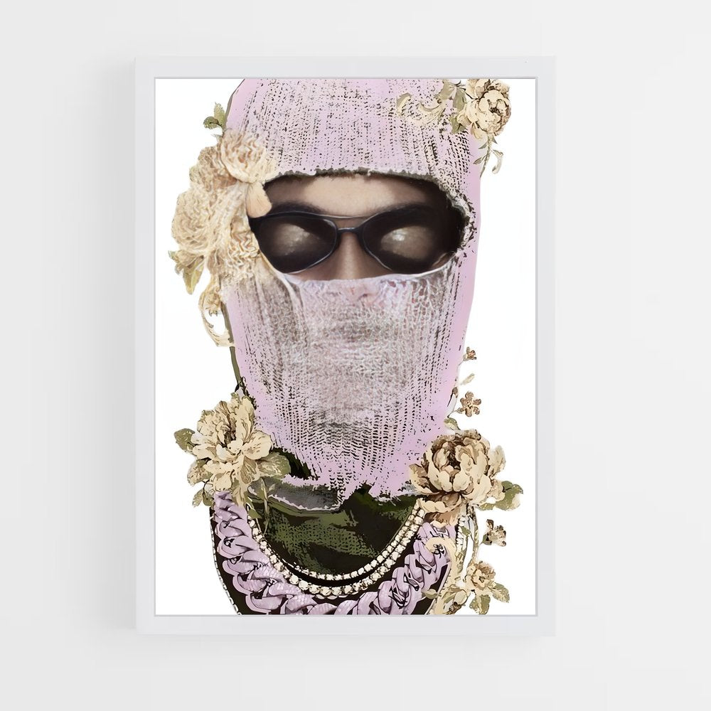 ap-ski mask the slump god-1 cadre Blanc