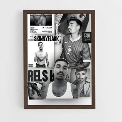 ap-skinny flakk-7 cadre Bois foncé