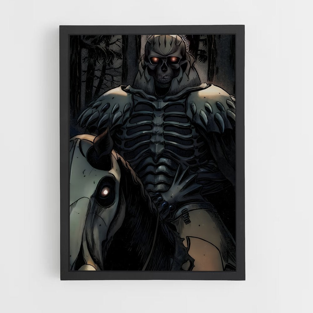 ap-skull knight-6 cadre Noir