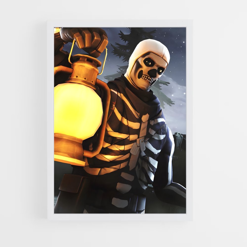 ap-skull trooper-4 cadre Blanc
