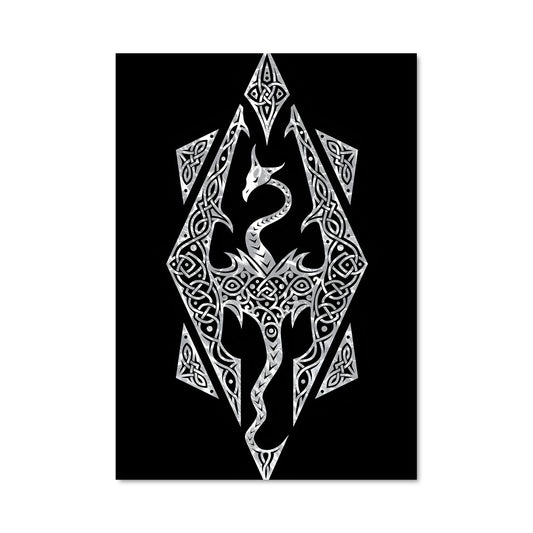 Poster Tatouage Nordique