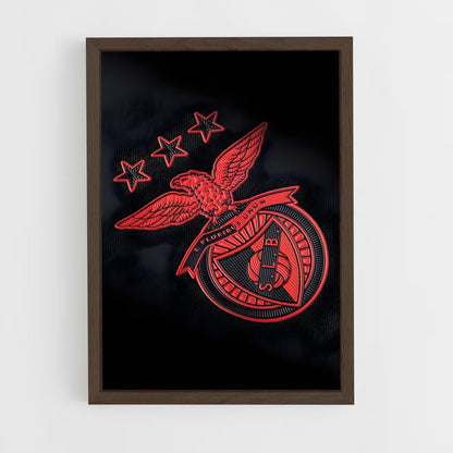 ap-sl benfica-9 cadre Bois foncé