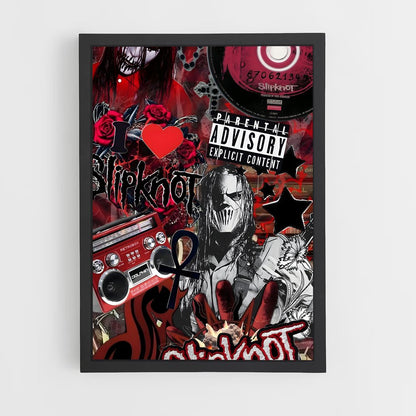 ap-slipknot-14 cadre Noir