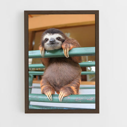 ap-sloth-1 cadre Bois foncé