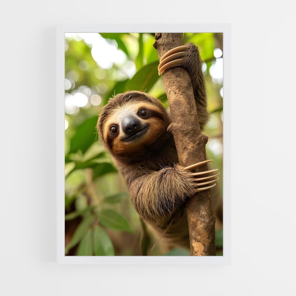 ap-sloth-2 cadre Blanc