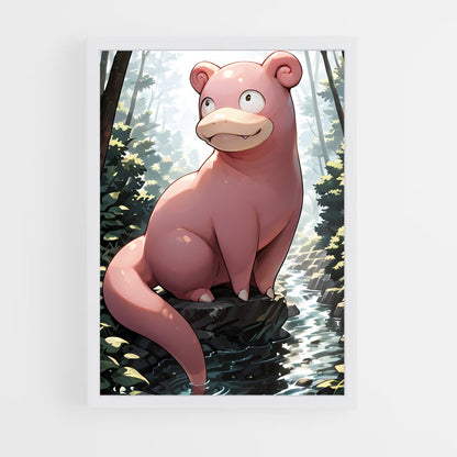 ap-slowpoke-1 cadre Blanc