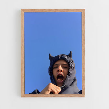 ap-slowthai-1 cadre Bois clair