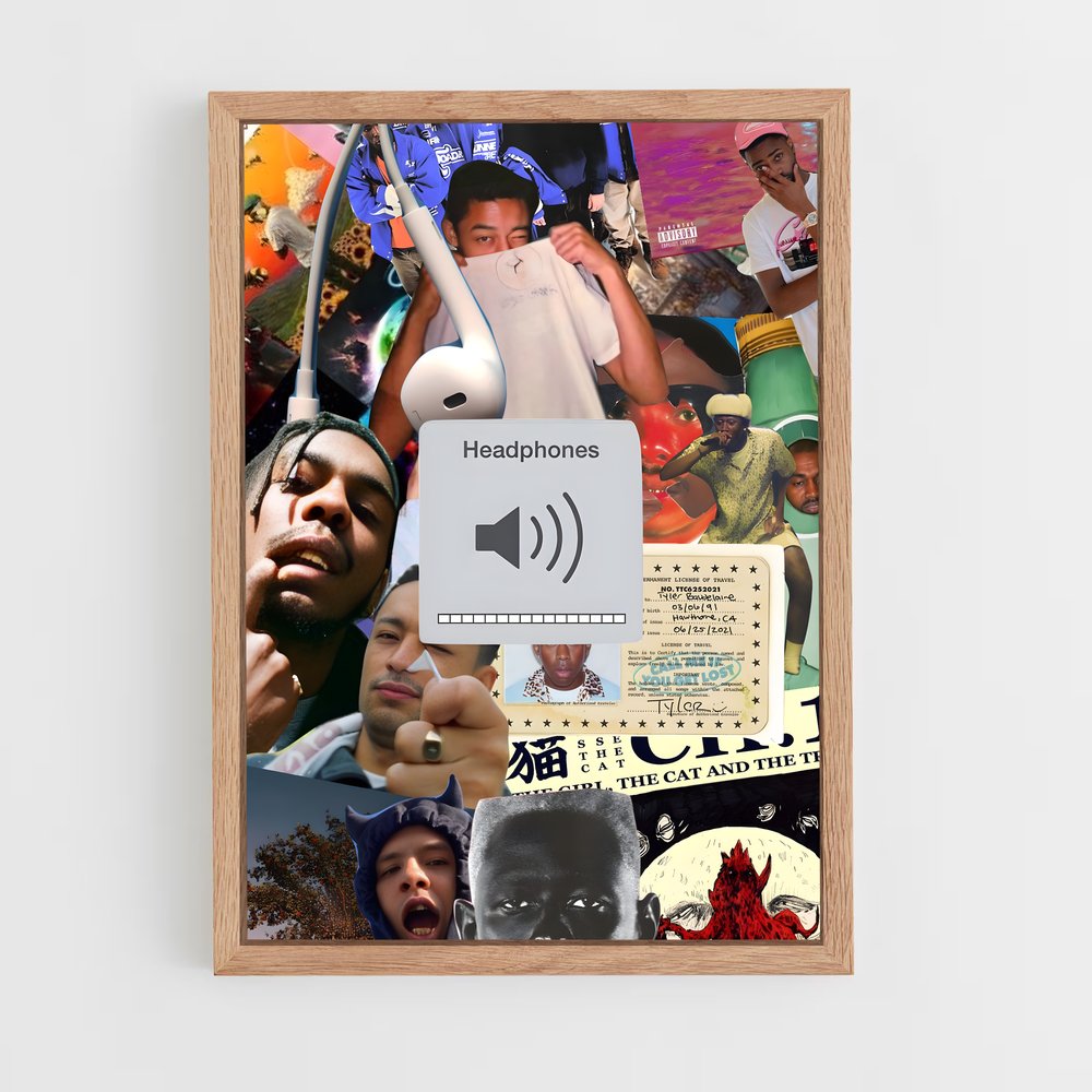 ap-slowthai-2 cadre Bois clair