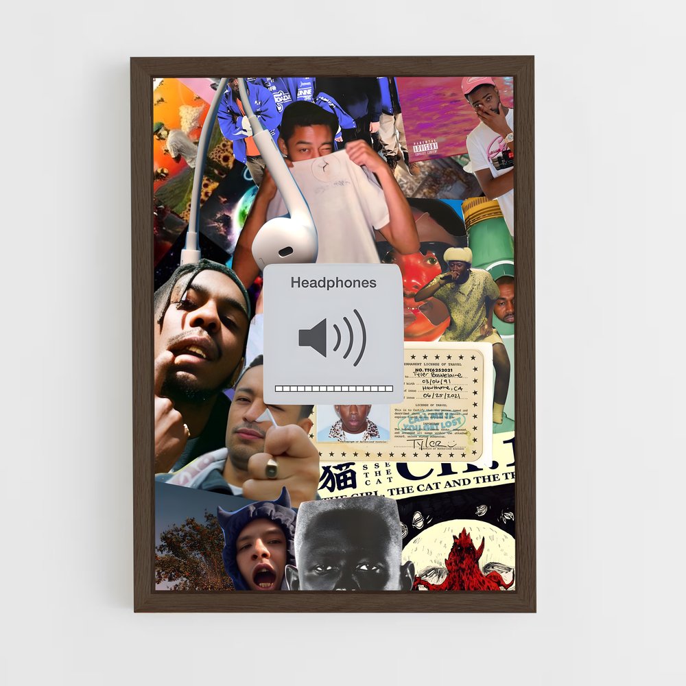 ap-slowthai-2 cadre Bois foncé