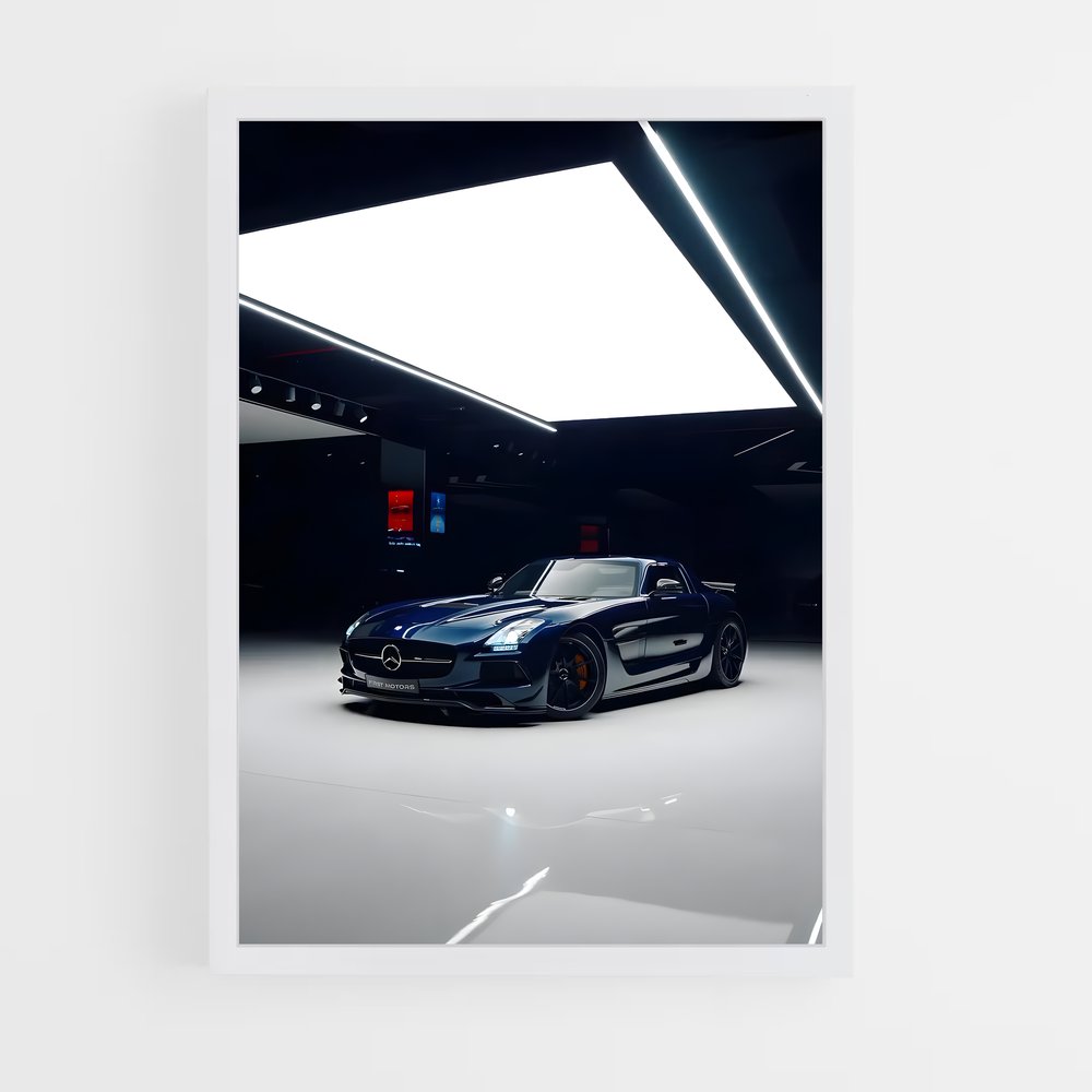 ap-sls amg black series-4 cadre Blanc