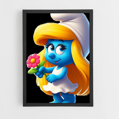 ap-smurfette-2 cadre Noir