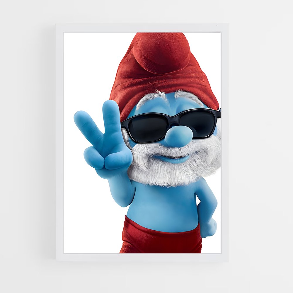 ap-smurfs-2 cadre Blanc