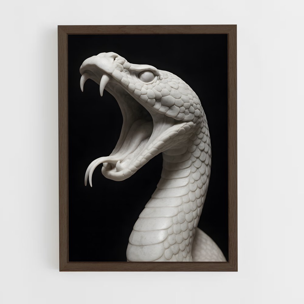 ap-snake-4 cadre Bois foncé