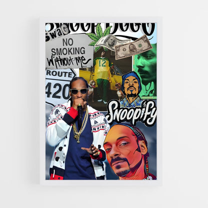 ap-snoop dogg-4 cadre Blanc