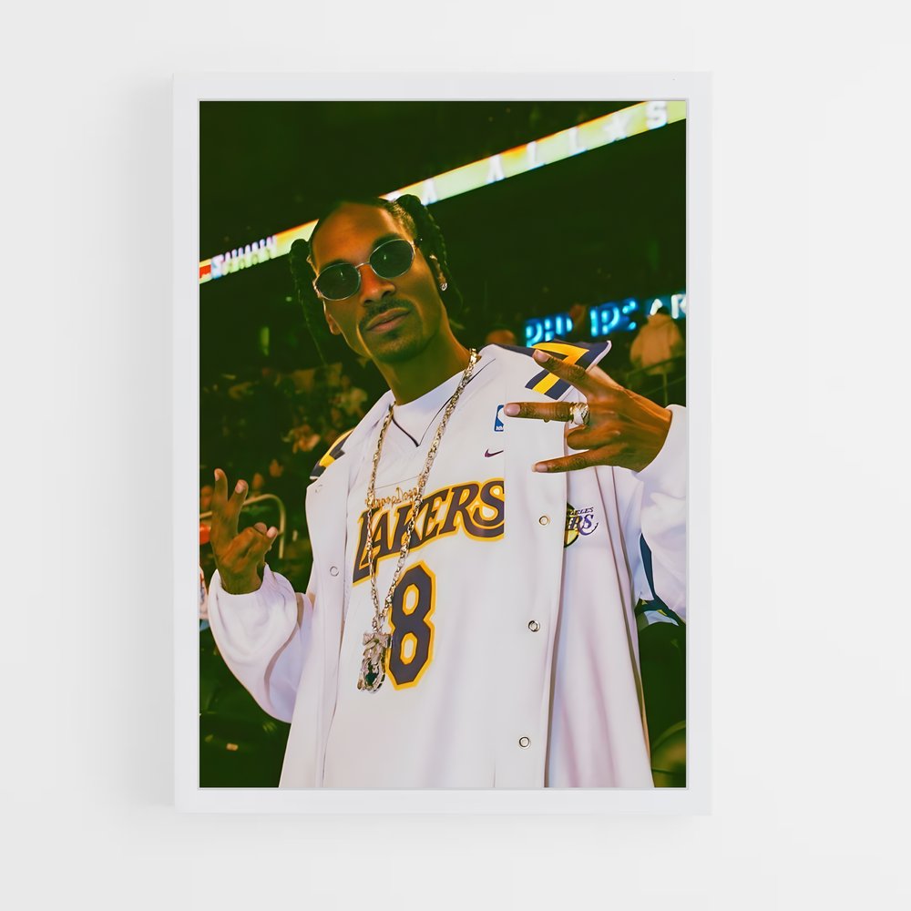 ap-snoop dogg-6 cadre Blanc
