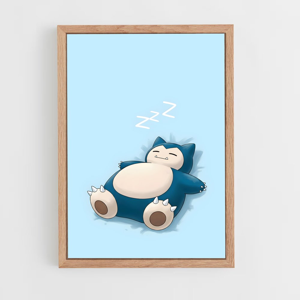 ap-snorlax-4 cadre Bois clair