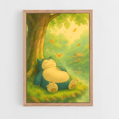 ap-snorlax-5 cadre Bois clair