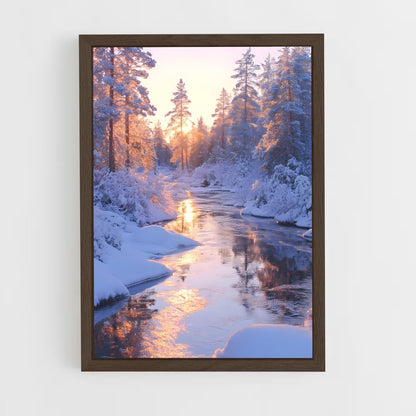 ap-snow-4 cadre Bois foncé
