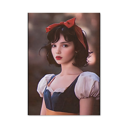 Poster Blanche Neige et le Nœud Rouge