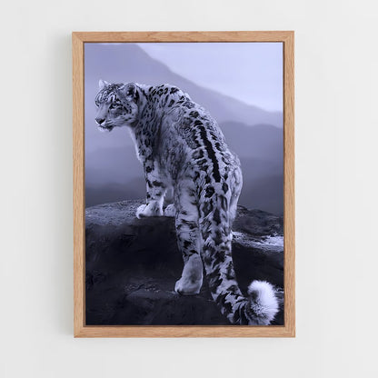 ap-snow leopard-1 cadre Bois clair
