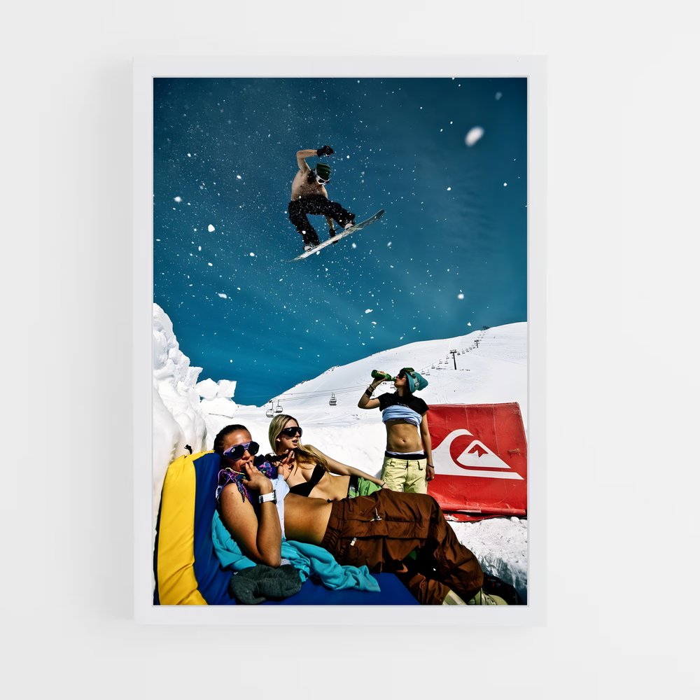 ap-snowboarding-13 cadre Blanc