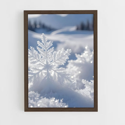 ap-snowflake-4 cadre Bois foncé