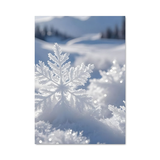 Poster Snowflake 97722