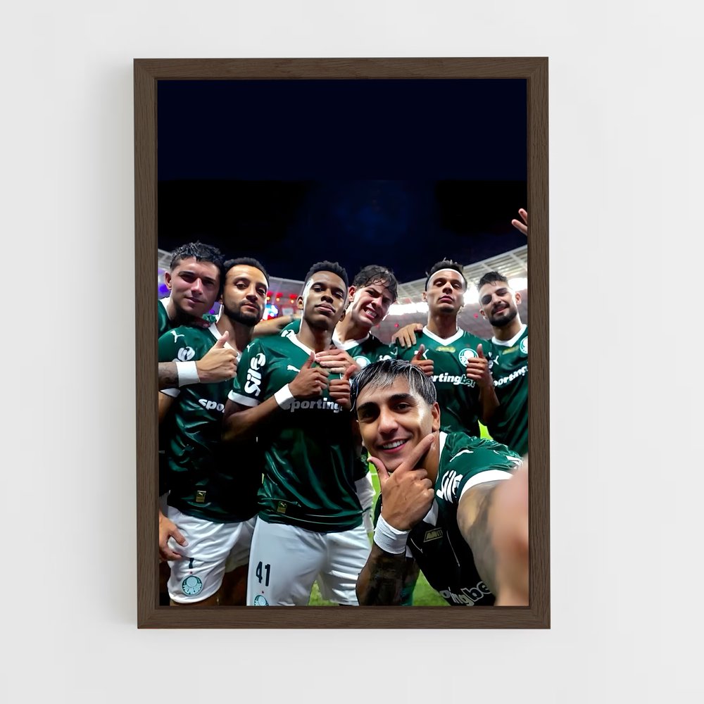 ap-sociedade esportiva palmeiras-1 cadre Bois foncé