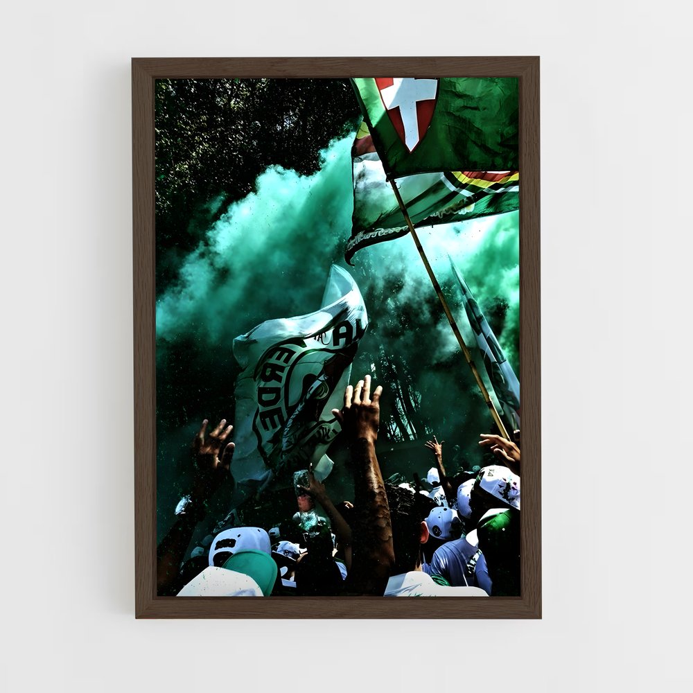 ap-sociedade esportiva palmeiras-11 cadre Bois foncé
