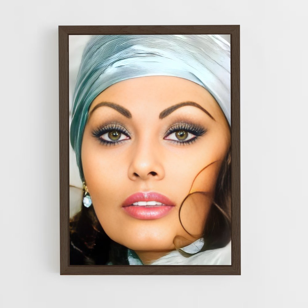 ap-sofia loren-10 cadre Bois foncé