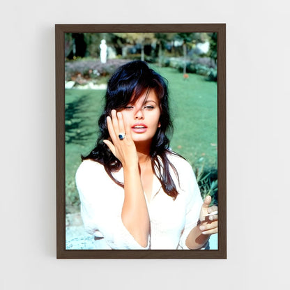 ap-sofia loren-9 cadre Bois foncé