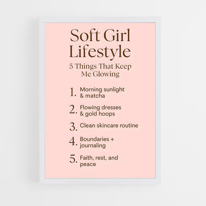 ap-soft girl-9 cadre Blanc