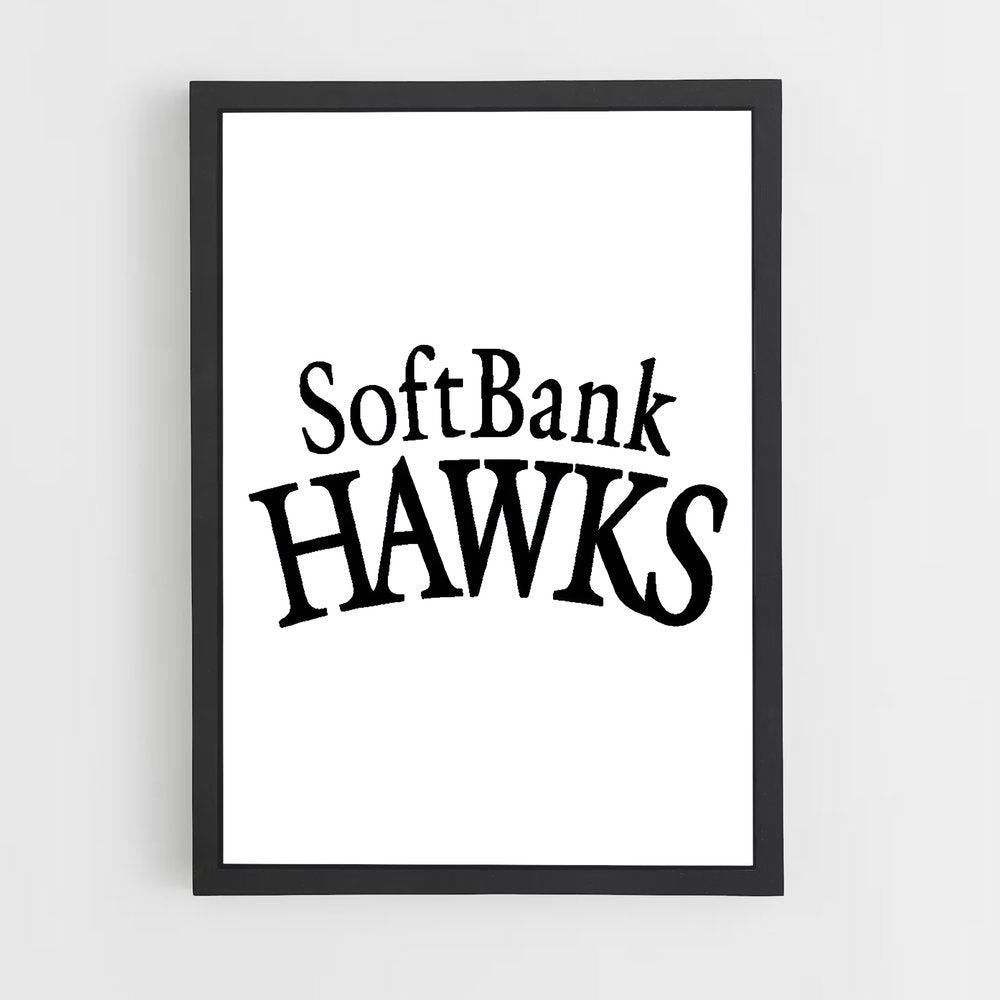 ap-softbank hawks-1 cadre Noir