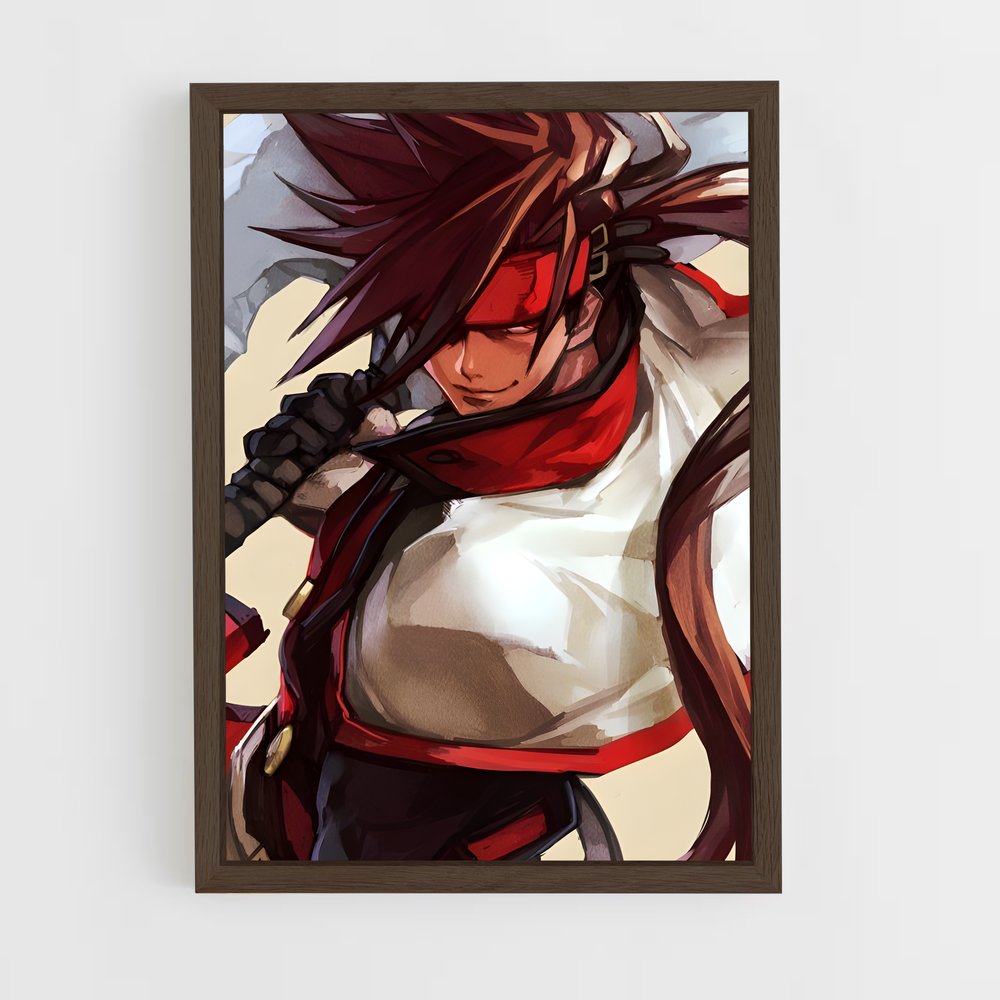 ap-sol badguy-6 cadre Bois foncé