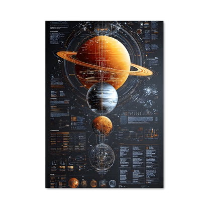 Poster Cosmos Enchanté