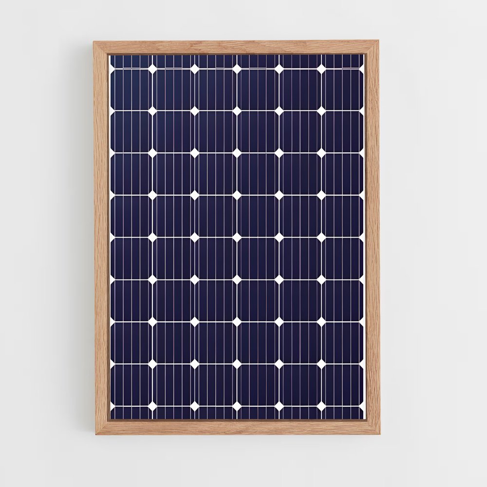 ap-solar panels-5 cadre Bois clair