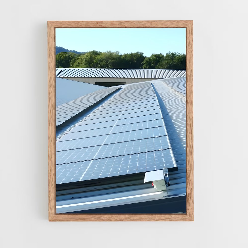 ap-solar panels-9 cadre Bois clair