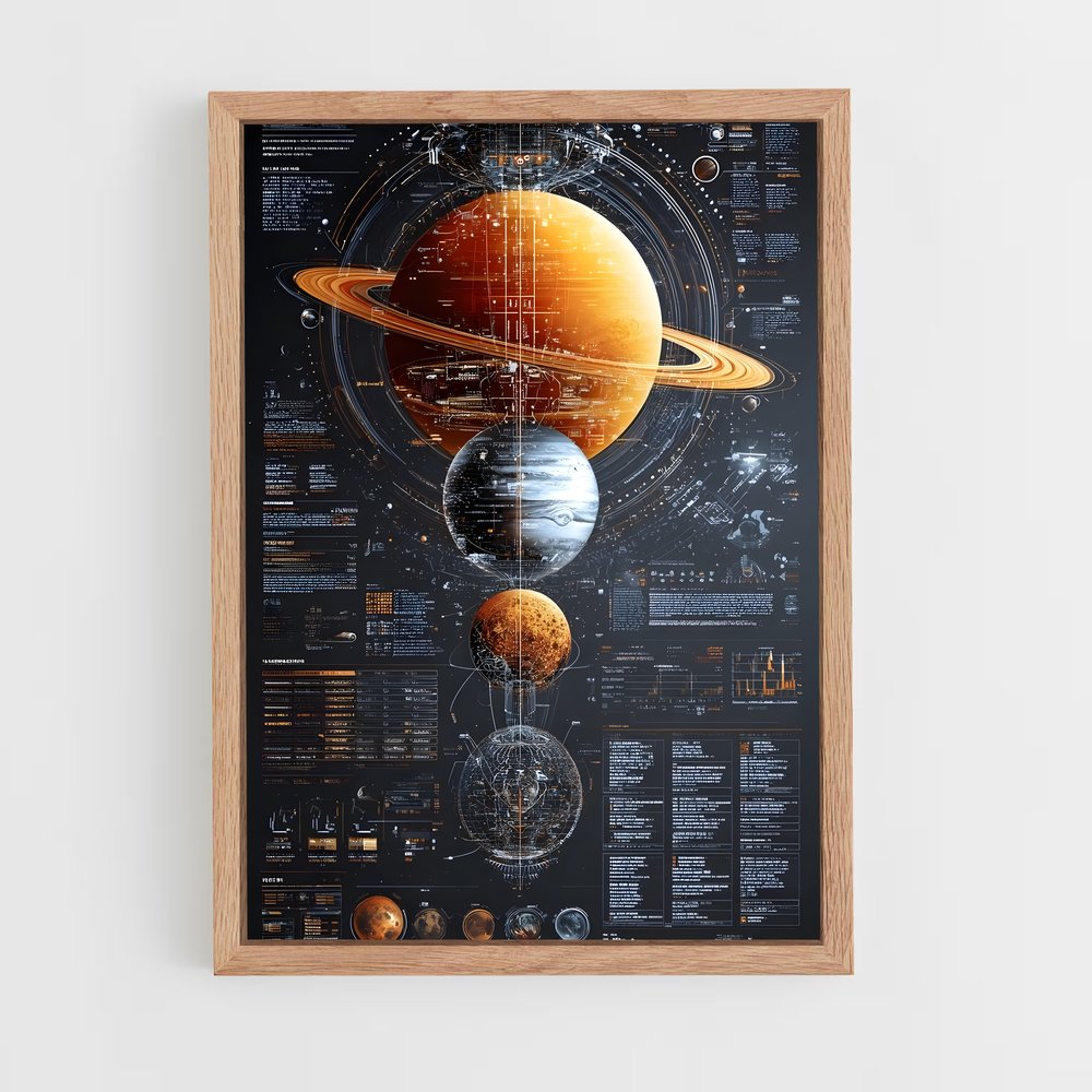 ap-solar system-2 cadre Bois clair