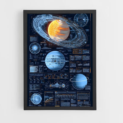 ap-solar system-3 cadre Noir
