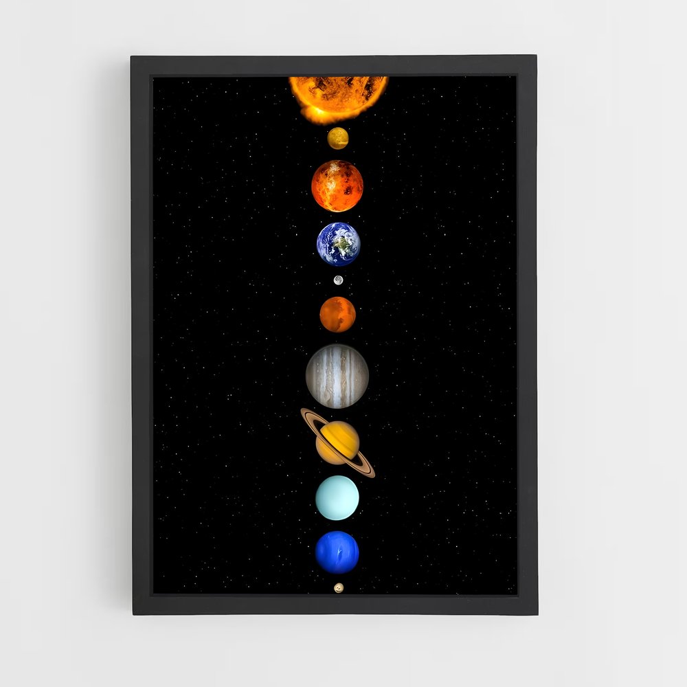 ap-solar system-9 cadre Noir