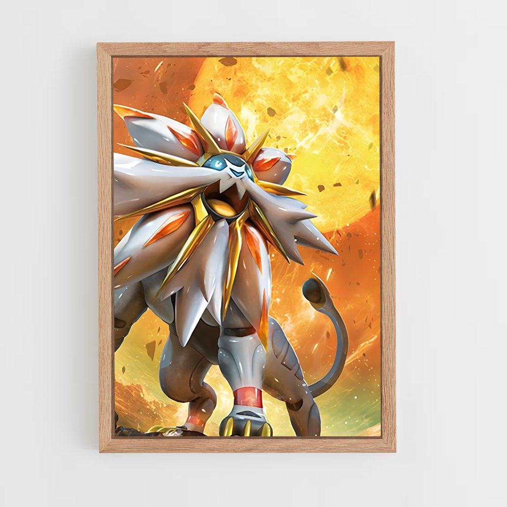 ap-solgaleo-1 cadre Bois clair