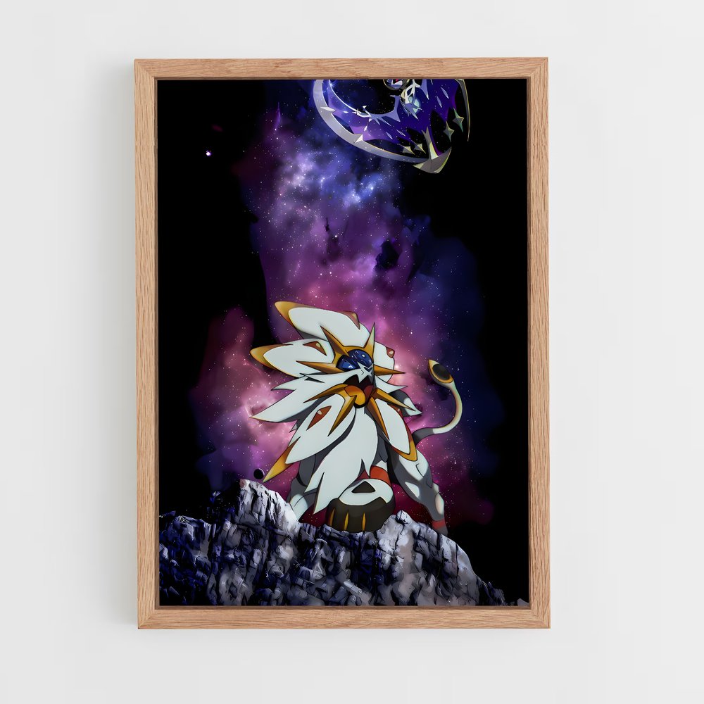 ap-solgaleo-4 cadre Bois clair