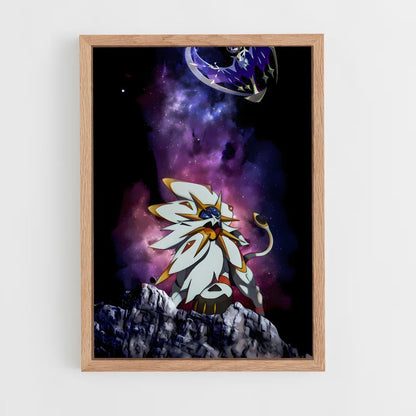 ap-solgaleo-4 cadre Bois clair