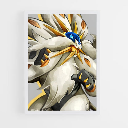 ap-solgaleo-5 cadre Blanc