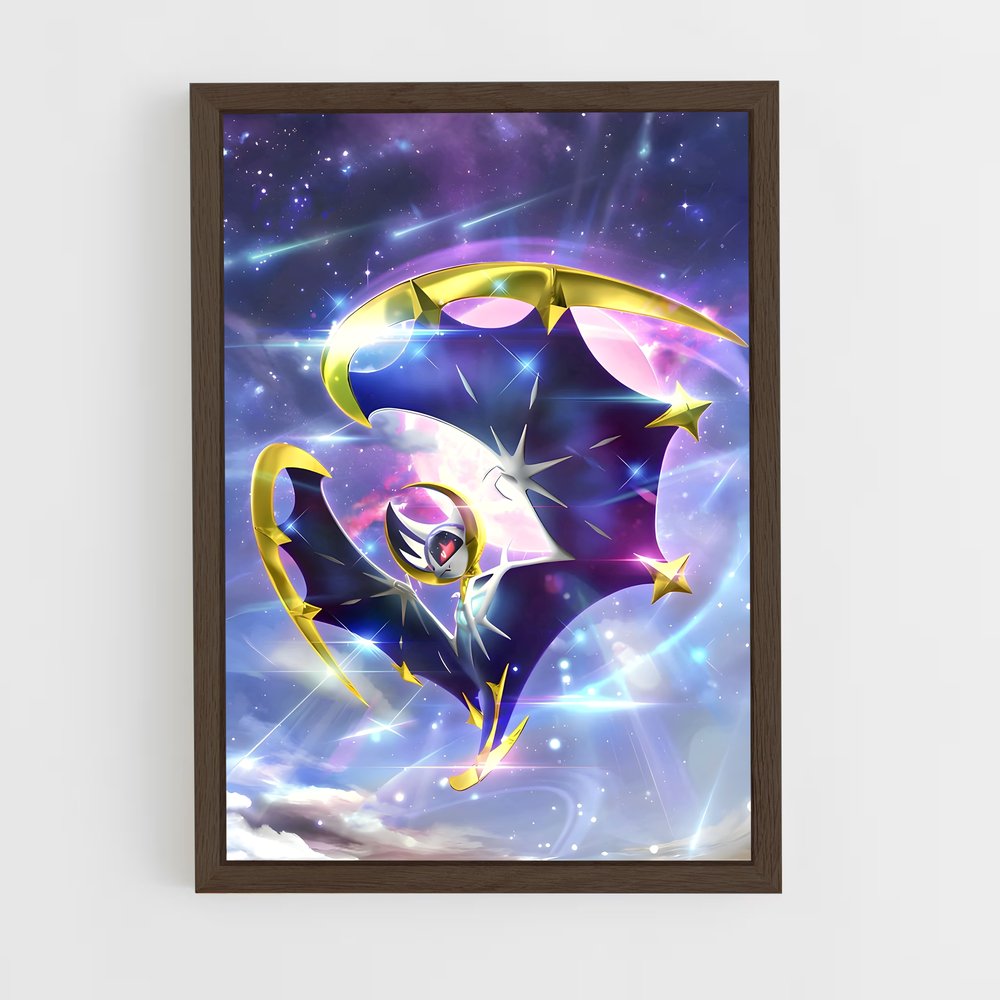 ap-solgaleo-7 cadre Bois foncé