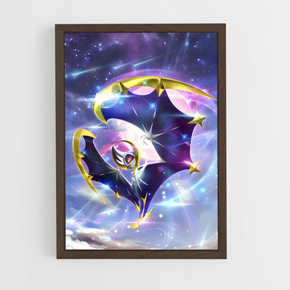 ap-solgaleo-7 cadre Bois foncé