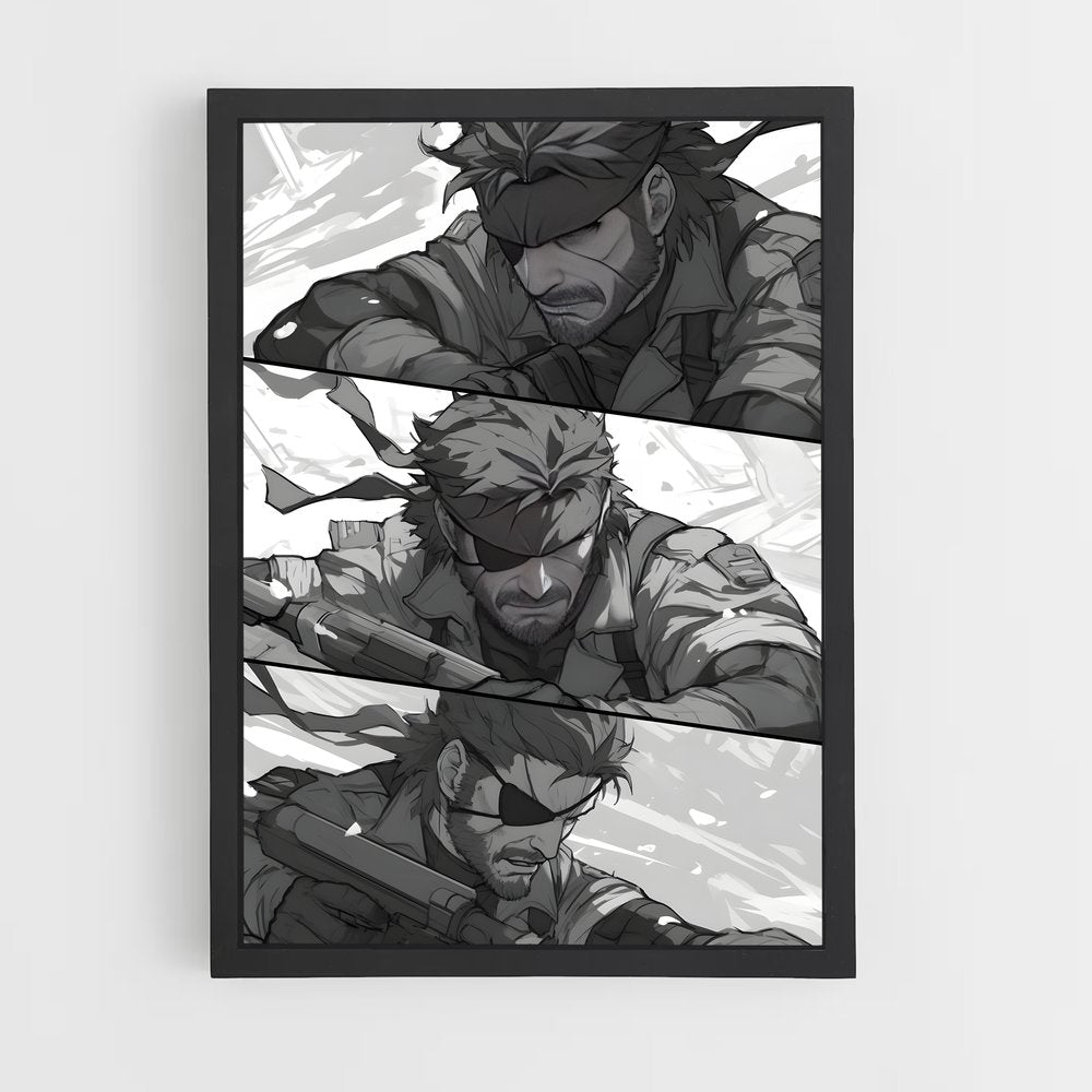 ap-solid snake-1 cadre Noir