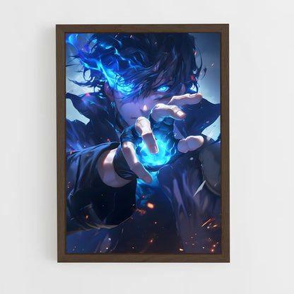 ap-solo leveling-12 cadre Bois foncé